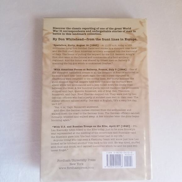 Beachhead Don Whitehead Reporting The War European Theater 1942-45 Book, Books - Picture 8 of 8